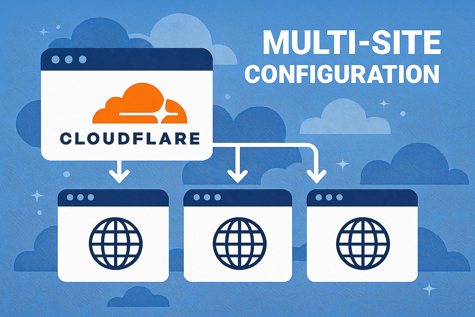 Cloudflare et WordPress : gérer plusieurs sites (multi-domaines) comme un pro (2025)