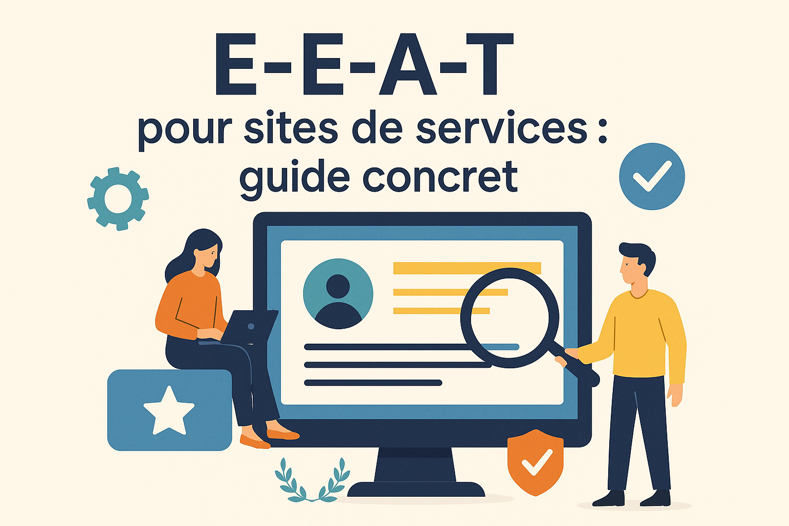 E-E-A-T pour sites de services : guide concret 2025