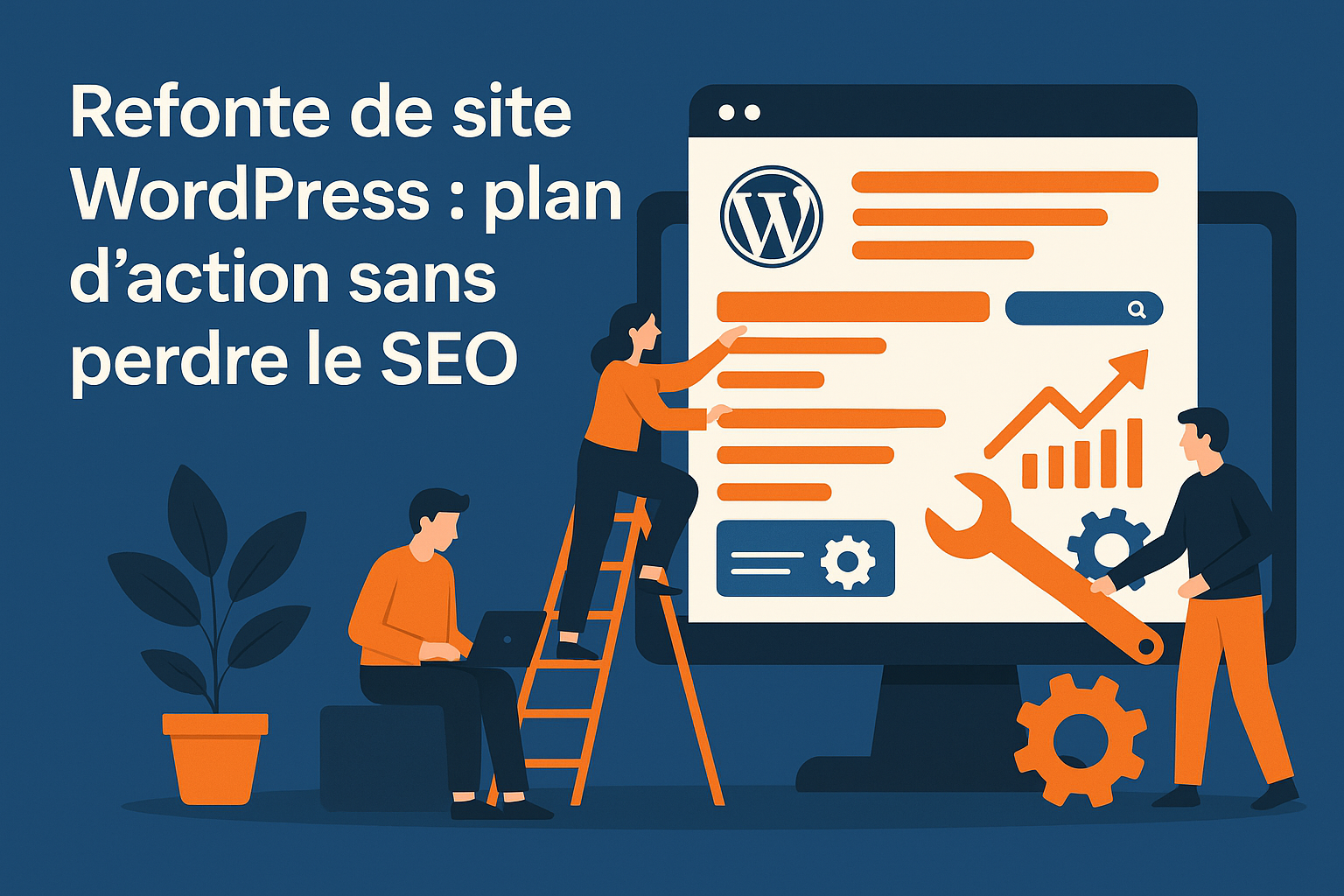Refonte de site WordPress : plan d’action sans perdre le SEO