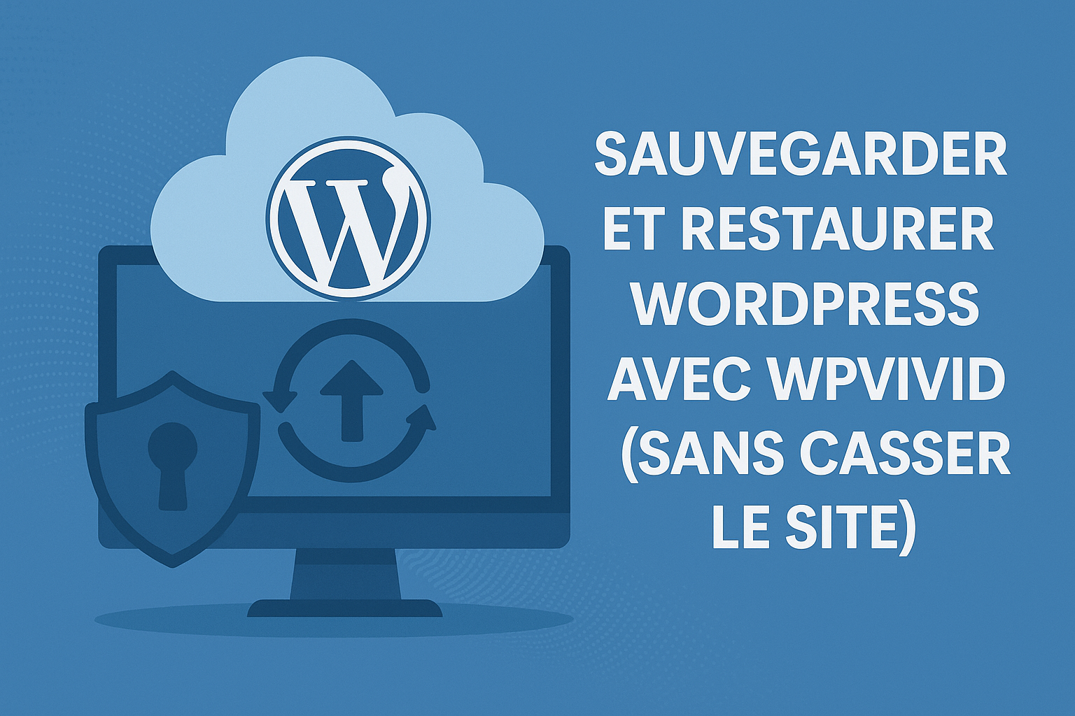 Sauvegarder et restaurer WordPress avec WPvivid (sans casser le site)