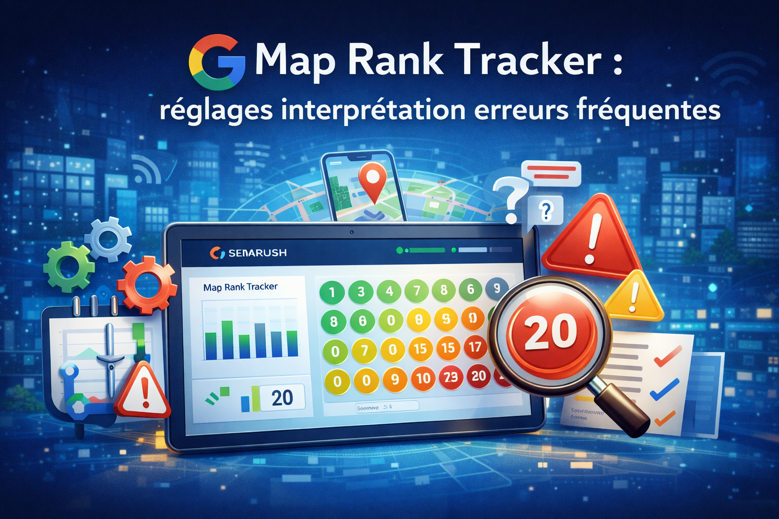 Map Rank Tracker : réglages, interprétation, erreurs fréquentes